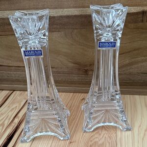 Marquis by Waterford Crystal Candlestick Holders (2)